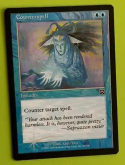MTG FOIL COUNTERSPELL, MercadianMasques. Excellent. PRE MODERN - Image 1