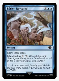 1x MTG Lorien Revealed - Lord of the Rings! NM Mint - Image 1