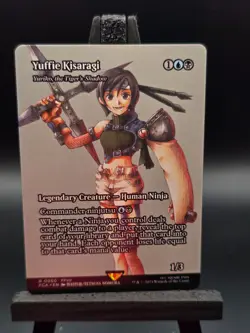 Yuffie Kisaragi - Yuriko, the Tiger's Shadow (Showcase NM MTG Pack Fresh - Image 1