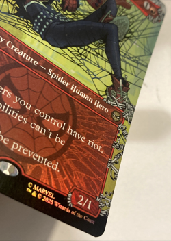 MTG Spider-Punk (Borderless Foil) Marvel's Spider-Man 210 NM - Image 3