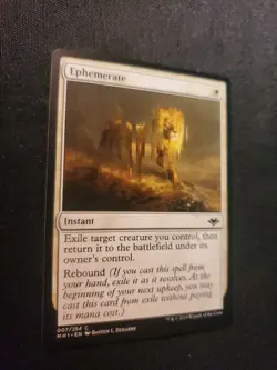 Ephemerate NM Modern Horizons MTG English Regular 7 / 254 Rebound Instant - Image 2