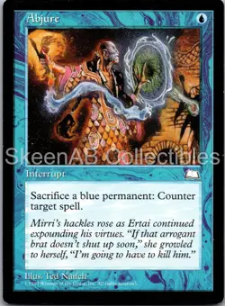 MTG SkeenAB Abjure Weatherlight LP - Image 1