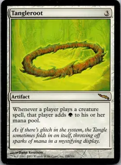 Tangleroot 259 Rare Mirrodin Magic: The Gathering Lightly Played - Image 1