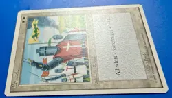 1 BANNED MTG Magic The Gathering Crusades | Fourth Edition 4ED | NM - Image 3