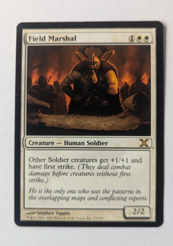 Magic Mtg Core Set 10th Edition Field Marshal near mint - Image 1