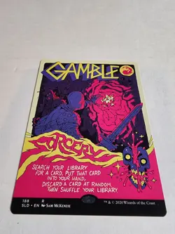 MTG NM Gamble Secret Lair Drop Regular Non-Foil Rare - Image 3