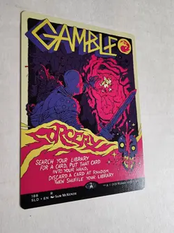 MTG NM Gamble Secret Lair Drop Regular Non-Foil Rare - Image 4