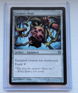 Gorgon's Head Born of the Gods Uncommon NM MTG - Image 1