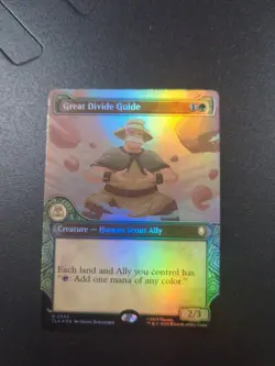 x1 Great Divide Guide - Foil - Showcase R MTG Avatar: The Last Airbender M/NM, E - Image 1