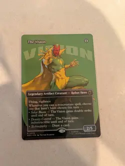 The Vision - Extended Art MSH NM MTG - Image 1