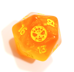 Magic the Gathering Dice Spindown D20 Spider-Man Gift Bundle MTG 2025 Orange - Image 1