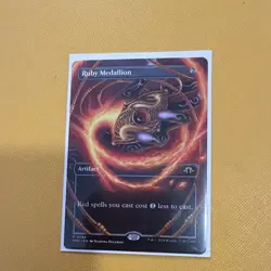 Wizards of the Coast MTG Ruby Medallion 0348 Foil Rare EN Modern Horizons 3 - Image 2