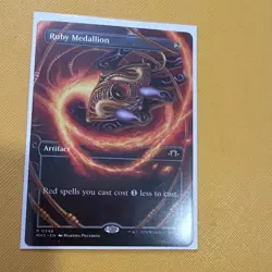 Wizards of the Coast MTG Ruby Medallion 0348 Foil Rare EN Modern Horizons 3 - Image 3