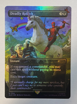 MTG - Secret Lair - Marvel's Deadpool - Deadly Rollick - FOIL - NM - Image 1