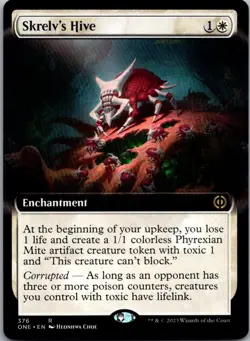 Skrelv's Hive (Extended Art) 376 Phyrexia: All Will Be One MTG LP - Image 1
