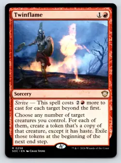 Twinflame R Commander: Secrets of Strixhaven 258 LP - Image 1