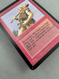 Hill Giant MtG Alpha—Moderately Played Very Good—Vintage Magic: the Gathering - Image 4
