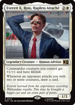 Everett K. Ross, Hapless Attache - 13 - MSC - Near Mint - MTG - Image 1