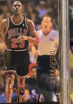 1998 Upper Deck MJx Timepieces Red Michael Jordan /2300 #87 PSA 9 Bulls - Image 2