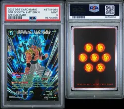 SSB Gogeta, Limits Broken BT19-084 SPR Dragon Ball Super Card- Special MINT 9 - Image 3