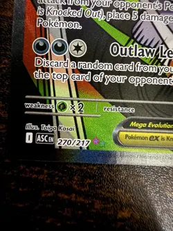Pokemon Mega Scrafty Ex Mega Attack Rare MAR Ascended Heroes 270/217 - Image 5