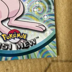 2000 Topps Pokemon TV Animation Edition Series 3 #151 Mew Blue Label MP - Image 4