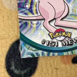 2000 Topps Pokemon TV Animation Edition Series 3 #151 Mew Blue Label MP - Image 5