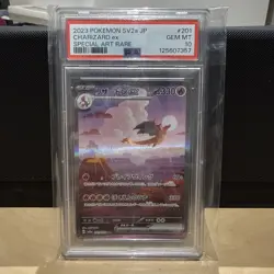 Charizard ex 2023 sv2a Pokemon 151 SAR Special Art Rare Japanese 201/165 PSA 10 - Image 1
