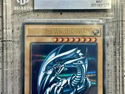 Yu-Gi-Oh! Blue Eyes White Dragon 1st Edition DUSA-EN043 BGS 9 Mint Card - Image 2