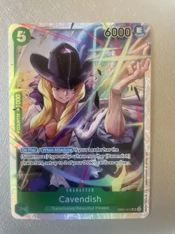 Cavendish (Reprint) NM Foil [EB01-012]One Piece Card Game - Image 1