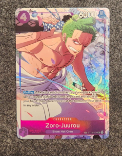 One Piece Zoro-Juurou ST18-004 (TR) Treasure Rare Emperors in the New World NM - Image 1