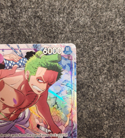 One Piece Zoro-Juurou ST18-004 (TR) Treasure Rare Emperors in the New World NM - Image 4
