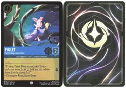 Disney Lorcana TCG Piglet - Hunny Mage Apprentice 154/207 Common Foil Attack Of - Image 3