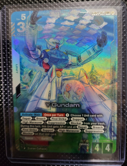 Bandai V Gundam ST5 Unit Foil 4/4 3 Cost Lv 5 Gundam Card Game - Image 1