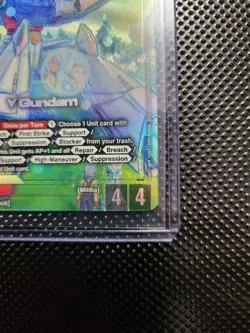 Bandai V Gundam ST5 Unit Foil 4/4 3 Cost Lv 5 Gundam Card Game - Image 3