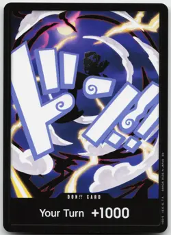 DON!! Card (GEAR5 Luffy) One Piece Premium Booster -The Best- Vol. 2 - NM - Image 1