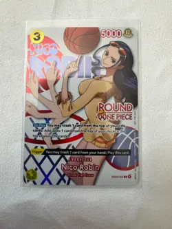 One Piece Card Game Round1 Promo Nico Robin EB03-054 - Image 1