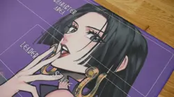 One Piece OP TCG CCG Custom Playmat Mouse Pad Trading Card Game - Boa Hancock - Image 3