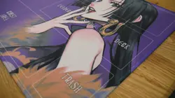 One Piece OP TCG CCG Custom Playmat Mouse Pad Trading Card Game - Boa Hancock - Image 4