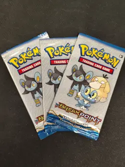 3x Pokemon BreakPoint Sampling Pack - 3 cards - Sealed - Image 1