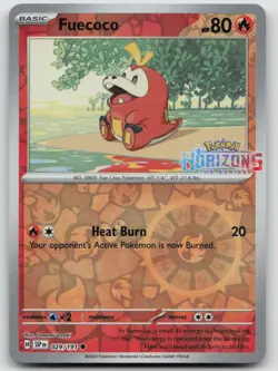 Fuecoco 029/191 Holo Miscellaneous Cards & Products Pokemon Reverse Holo NM - Image 1
