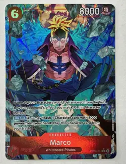 Marco OP16-014 Alternate Art The Time of Battle One PIece English Card - Image 1
