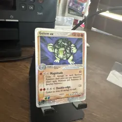 Pokemon TCG EX Dragon Golem EX 91/97 And Magmar EX 100/109 Ultra Rare Holo Cards - Image 2