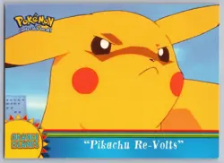 Pikachu Re-Volts OR3 Topps Trading Cards Series 3 Pokemon NM - Image 1