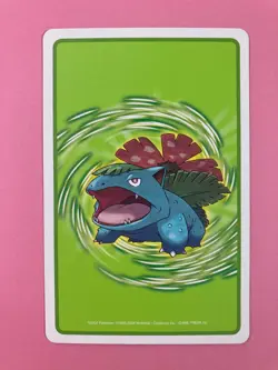Vulpix pokemon Playing Poker Card Leaf green Venusaur Nintendo Japanese - Image 4