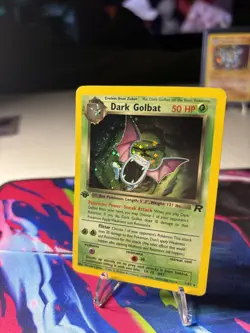 Pokemon Dark Golbat TCG 1st Edition Holo Card 7/82 Excellent Condition - Image 3