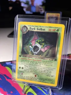 Pokemon Dark Golbat TCG 1st Edition Holo Card 7/82 Excellent Condition - Image 5