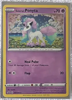 Galarian Ponyta SWSH013 SWSH: Sword & Shield Promo Cards Holo - Image 3