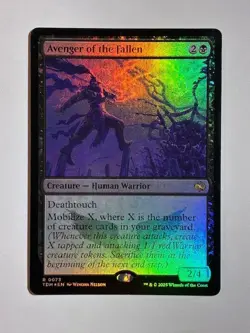 Avenger of the Fallen 73 Rare Tarkir: Dragonstorm Magic: The Gathering Foil LP - Image 1