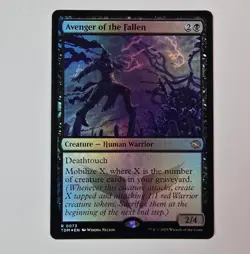 Avenger of the Fallen 73 Rare Tarkir: Dragonstorm Magic: The Gathering Foil NM - Image 1